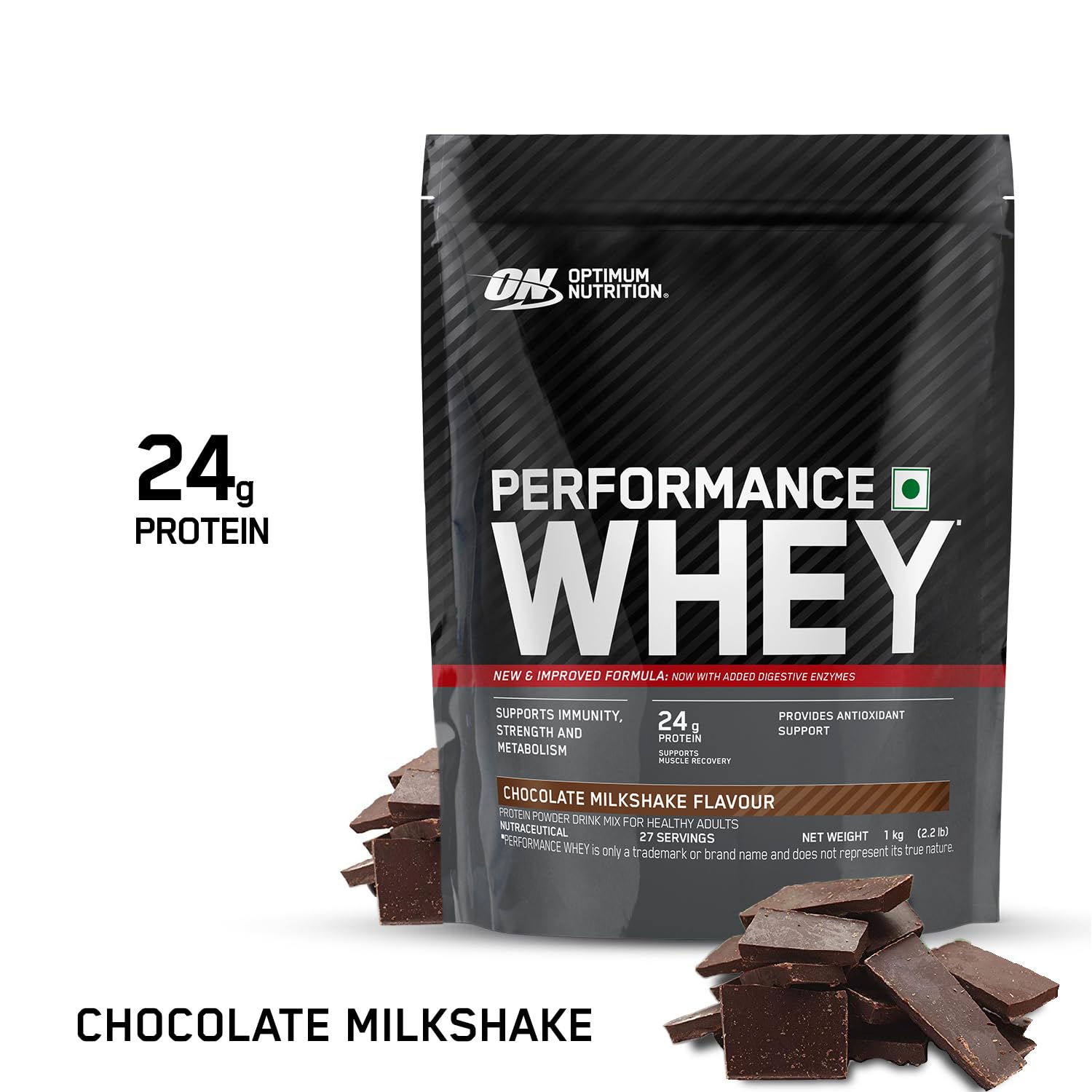 Performance Whey 1KG - Chocolate Milkshake
