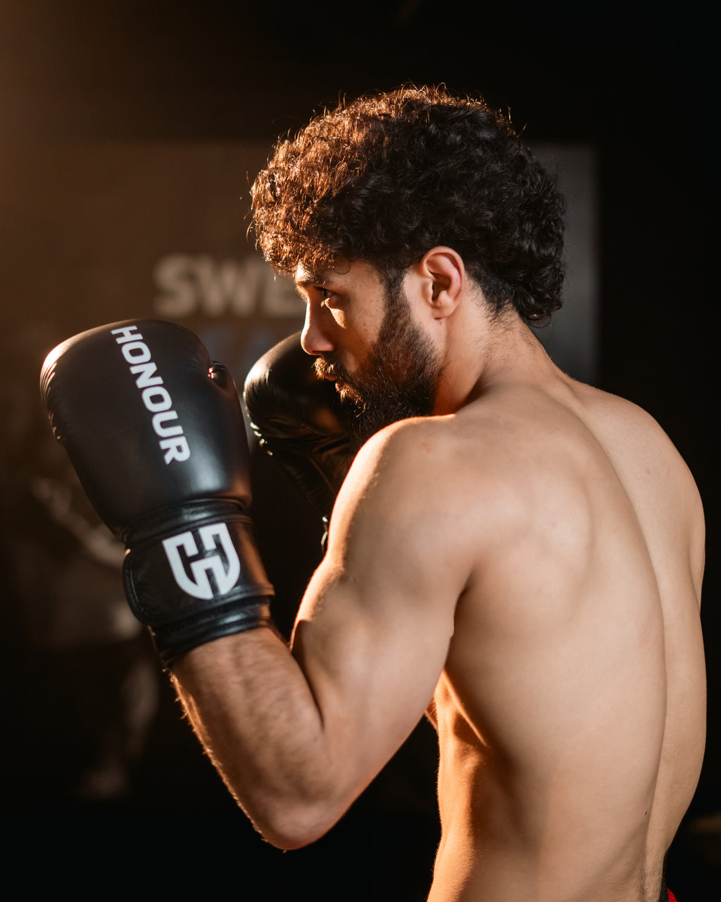 Leather Boxing Gloves