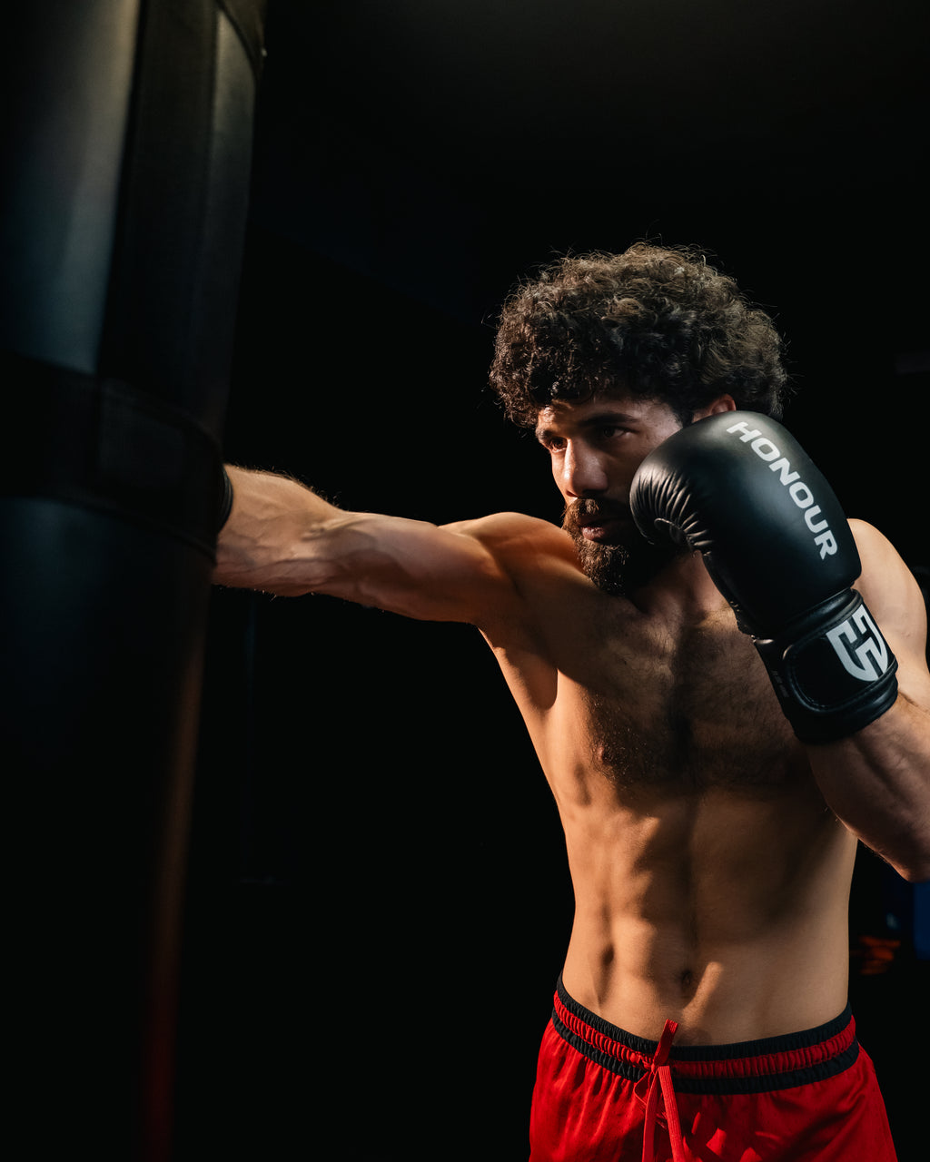 Leather Boxing Gloves